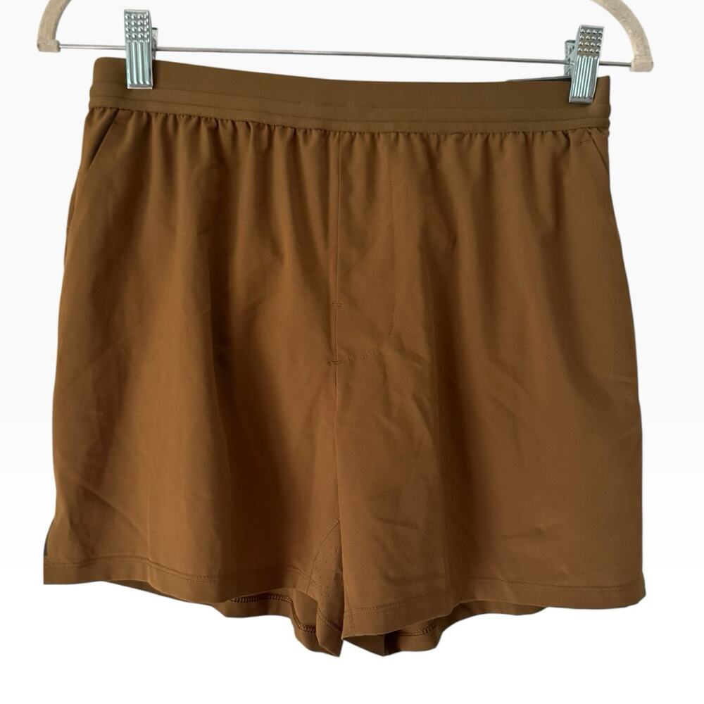 NWT VRST Accelerate Lined Running Shorts 5” Mens Size Small Brown Spice